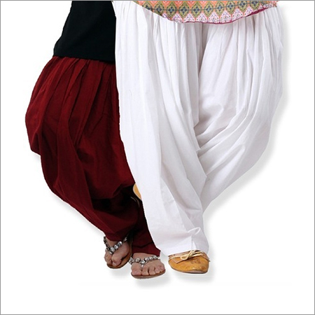 Cotton Patiala Pant Decoration Material: Cloths