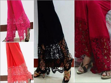 Half Net Palazzo Decoration Material: Cloths