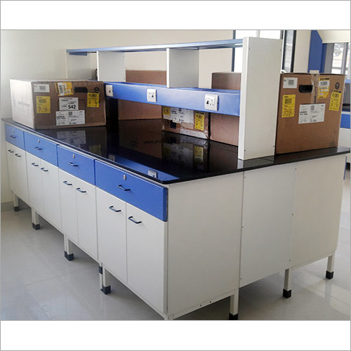 Mudular Lab Furniture Island Bench