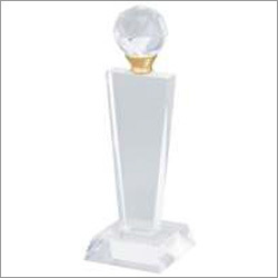 Crystal Awards - Crystal & Metal, 10x10 cm Base, 20-30 cm Height, Clear | Elegant Design, Engraving Options, Award Recognition