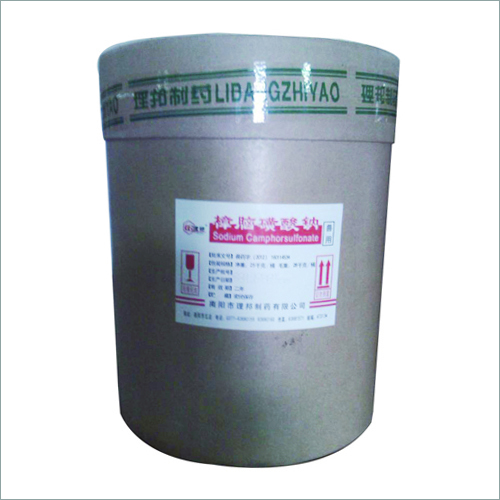 White crystalline sodium camphorsulphonate