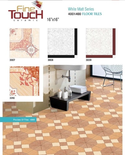 Designer bathroom Floor Tiles