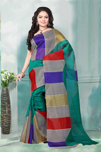 Silk Printed Saree
