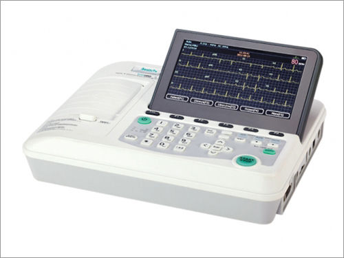 White And Black 3 Channel Ecg Recorder Model I Beat 3v Pro