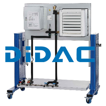 Fan Heater Air Heat Exchanger By DIDAC INTERNATIONAL