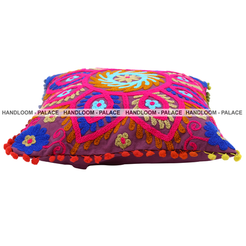 Embroidered Cushion Cover Pillow Covers By RAJASTHANI HANDLOOMS