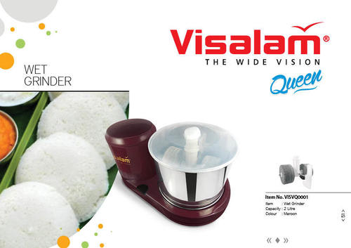 Stainless Steel Queen Wet Grinder