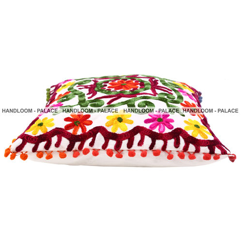 As Shown In Picture Printed Cushion Covers Embroidered