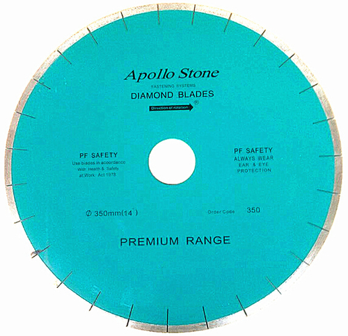 Hot pressed blade for fast and smooth cutting of porcelain,ceramic and tiles