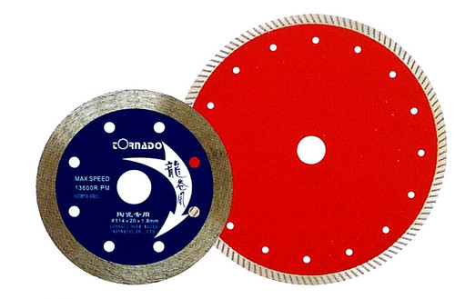 Crimped Fine Cutting Blade For Ceramic