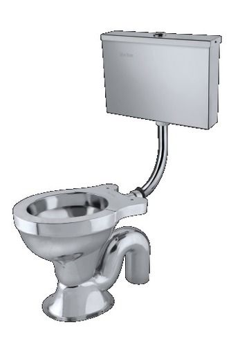 Stainless Steel Ewc S.S Cistern With Internal Fitt