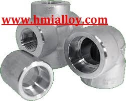 Stainless Steel Forged Fittings - SS 309/310/310S UNS S30900/S31000/S31008 NPT/BSP/BSPT Socket Weld & Screwed ASTM A182 Pressure Ratings 2000-9000LBS