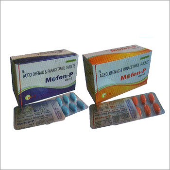 Mofen P - Orange & Blue PVC, 20x10 Blister Pack | Aceclofenac 100mg, Paracetamol 325mg, Dual Action Pain Relief