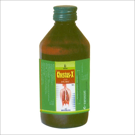 Chestus-X - 100 ml Green Bottle | Liquid Expectorant, Cough Relief, Easy to Use