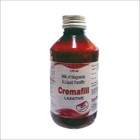 Cremafil - Liquid Paraffin 3.75ml & Milk of Magnesia 11.25ml, Red Liquid Laxative Relief, Gentle Bulk Forming