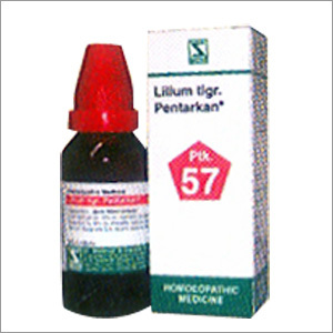 Lillium Tigr Pentarkan - Glass Bottle, Plastic Cap, Dark Brown Liquid | Herbal Remedy, Treats Leucorrhea, Easy Application, Safe Usage