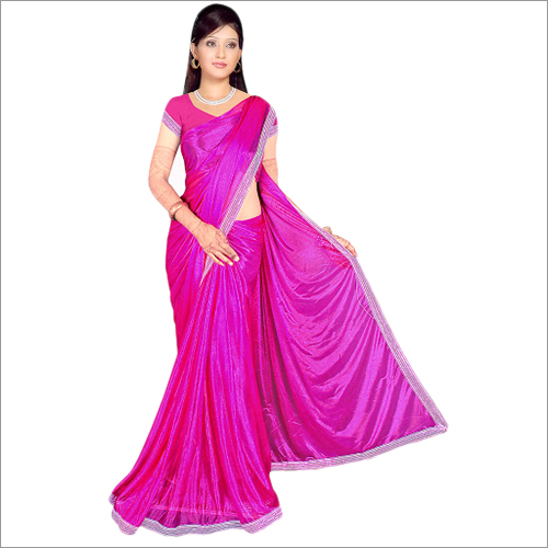 Designer Sarees - Silk 5.5m Length, Pink Color, Blouse Piece Included | Elegant Design, Soft Fabric, Comfortable Wear