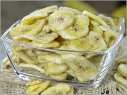 Baked Banana Chips