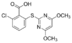 Pyrithiobac . - Molecular Formula: C13H11Cln2O4S