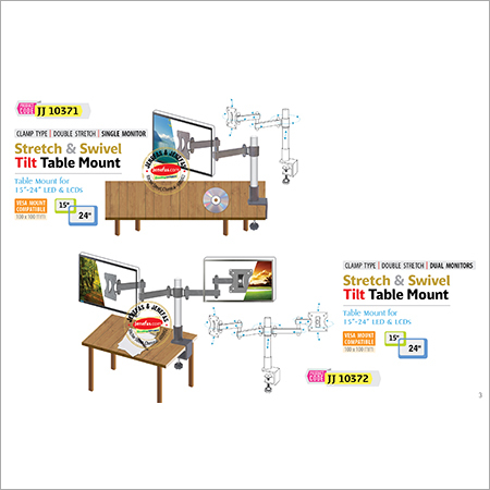 Stretch & Swivel Tilt Table Mount