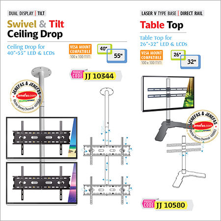 Swivel & Tilt Ceiling Drop