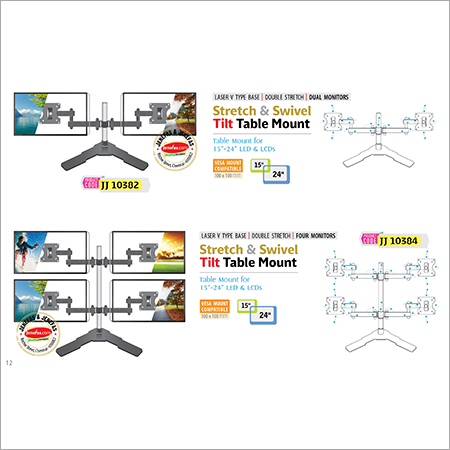 Stretch & Swivel Tilt Table Mount