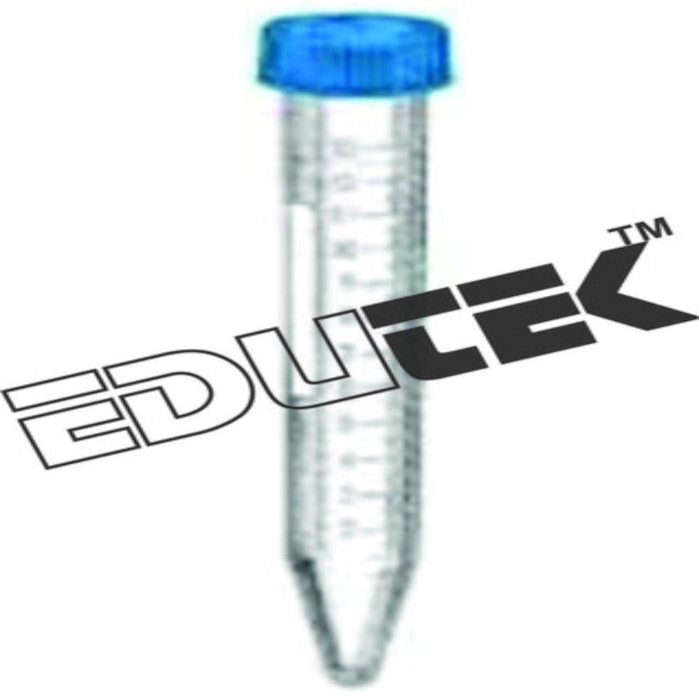 Conical Test Tubes - Polypropylene Material, 15 Ml 50 Ml Capacity | Conical Shape Ensures Optimal Mixing, Graduated Scale, Multi-temperature Compatible