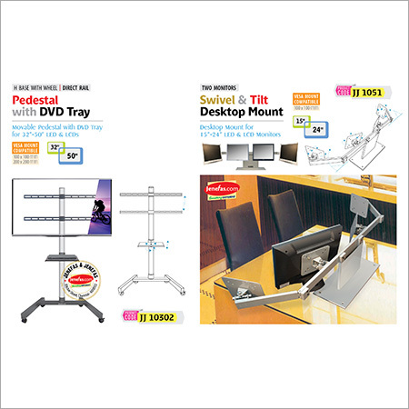 Pedestal With Dvd Tray