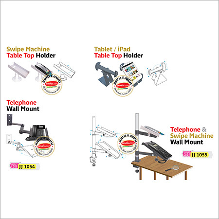 Swipe Machine Table Top Holder