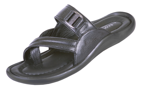 Men'S Leather Slippers