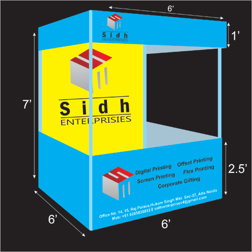 Printed Corporate Canopy