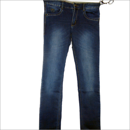 Mens Blue Casual Jeans