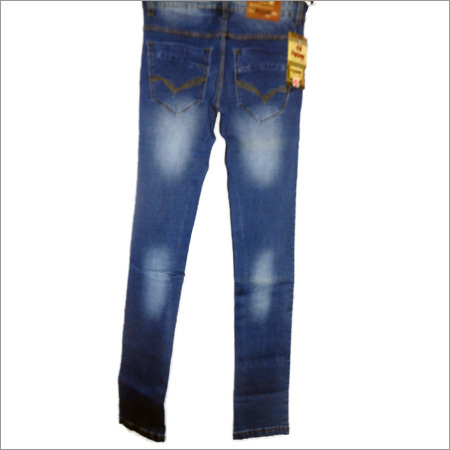 Mens Washed Jeans