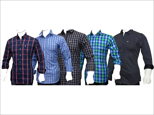 Cotton Yarn Dyed Washed Casual Shirts