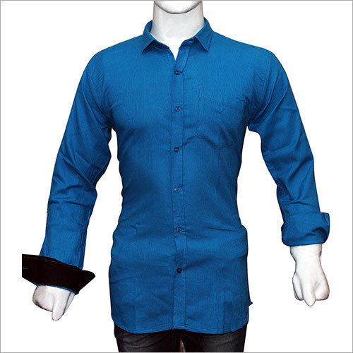 Navy Blue Casual Shirt
