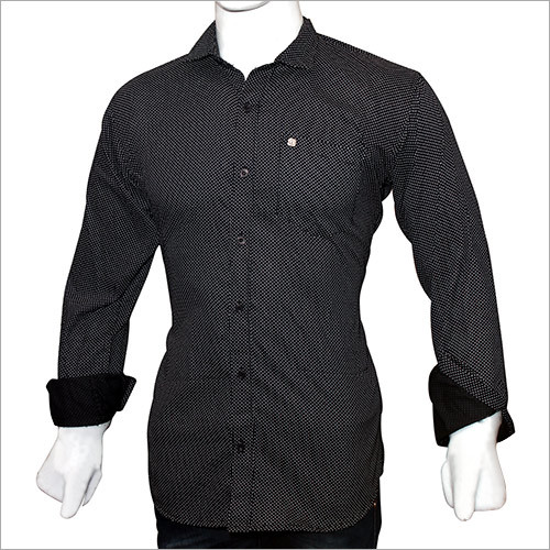Semi Casual Black Shirts