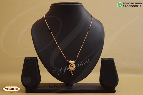 Traditional Black Bits - Gold Plated Jewelry, 10-20 Grams, Perfect for Women's Anniversaries, Gifts, and Parties