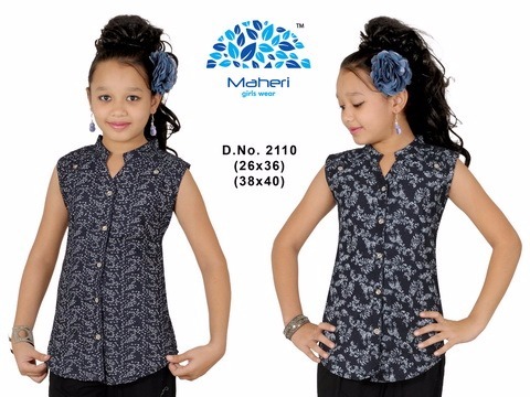 Cotton Girls Top