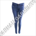 Ladies Skinny Jeans - Dobby Denim, Size 26-34 | Soft Texture, Stretchable Fit, Modish Look, Tightly Stitched Waistband