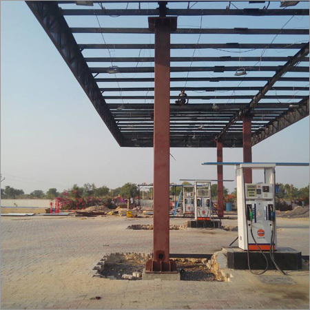 Prefabricated Petrol Pump Canopies