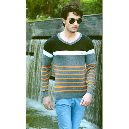 Mens Flat Knit SweatShirt