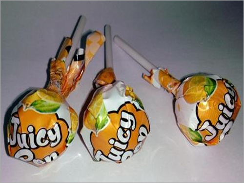 Orange Flavored Lollipop