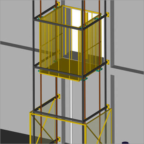Goods Elevator - Metal Alloy Construction, Customized Dimensions , Digital Control System, High Load Bearing Ability, Corrosion Resistant Coating, Low Maintenance