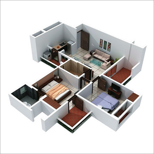2BHK Flat-940 SFT