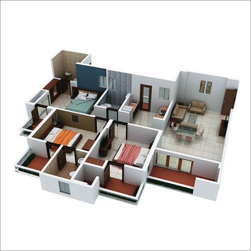 3BHK Flat-1550 SFT