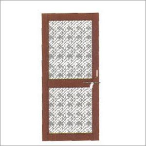 Wooden Wire Mesh Door