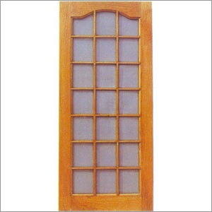 Wooden Wire Mesh Door