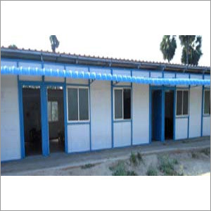 Blue Prefabricated Portable Cabins