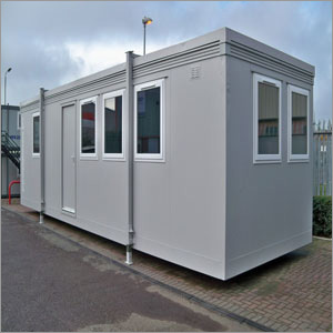 Grey Portable Cabins