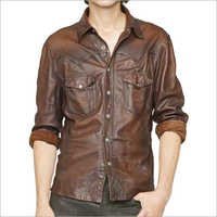 Stylish Leather Shirt